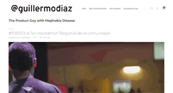 Desktop Screenshot of guillermodiaz.com